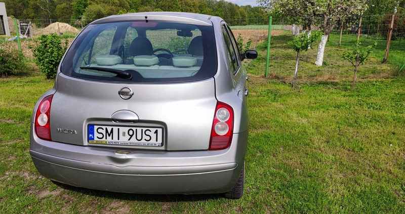 Nissan Micra cena 7800 przebieg: 170721, rok produkcji 2006 z Złotów małe 79